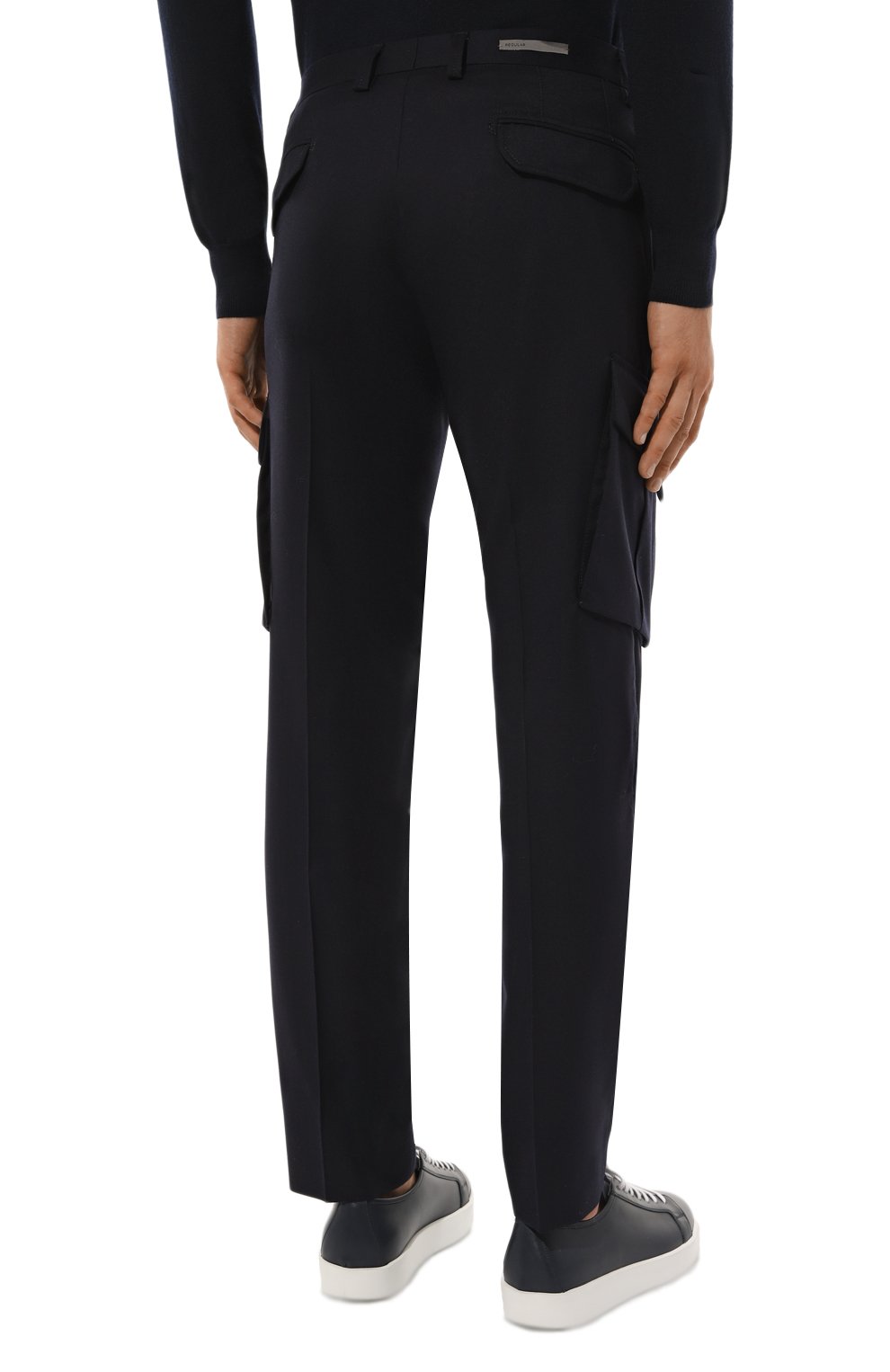 Шерстяные брюки-карго CORNELIANI, арт. 944L02-9418111, фото 4