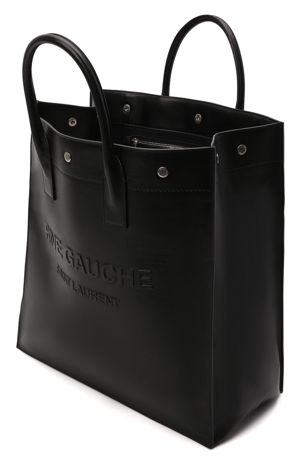 Кожаная сумка-шопер rive gauche SAINT LAURENT, арт. 663970/CWTFE, фото 4