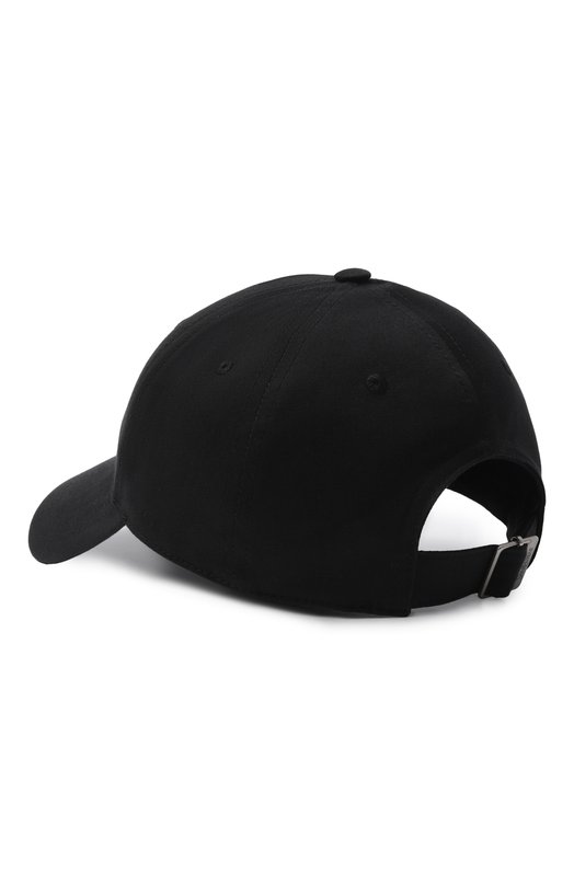 Хлопковая бейсболка Saint Laurent 816871/3YR57 Чёрный  816871/3YR57 Фото 2
