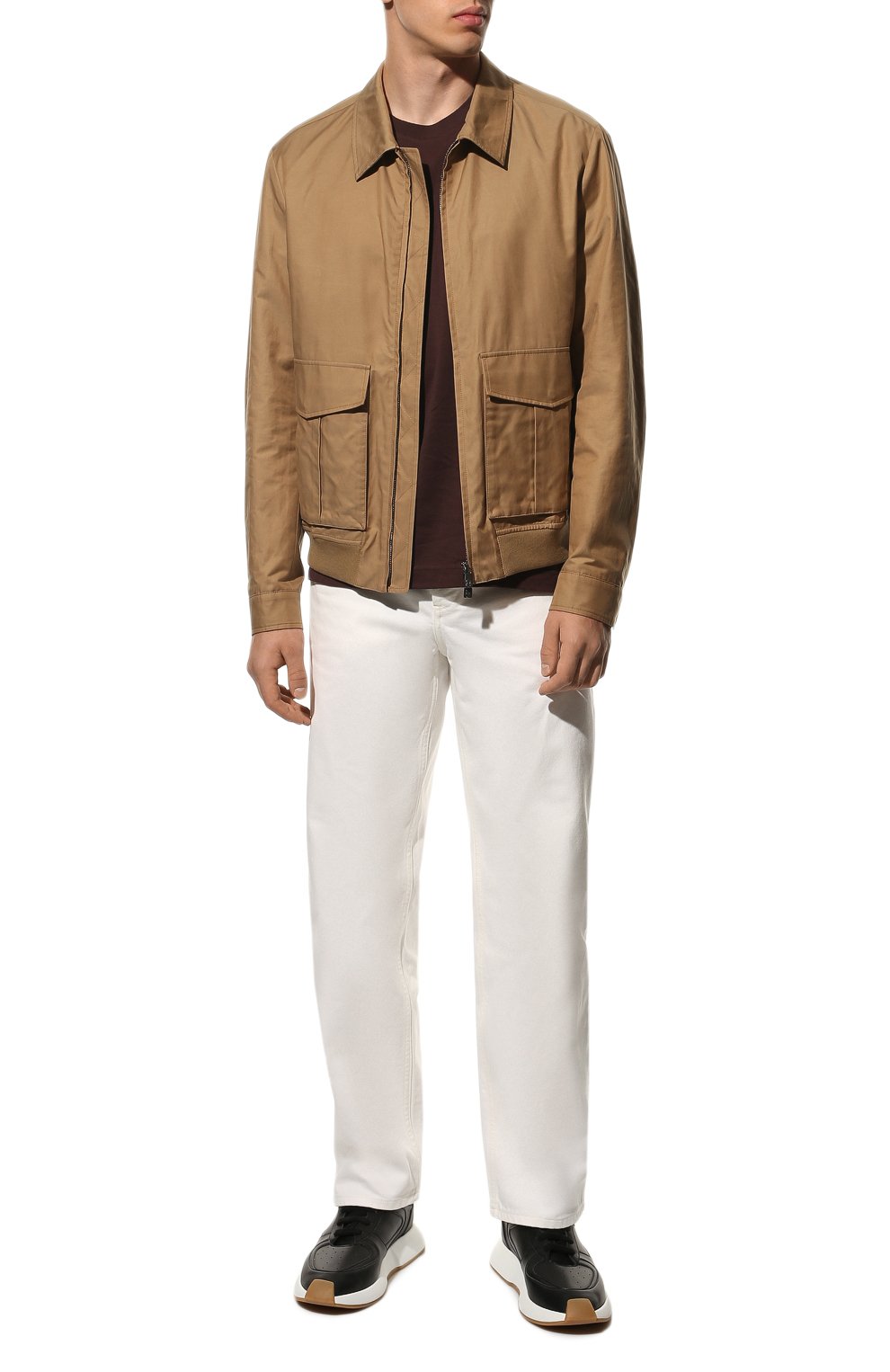 Хлопковая футболка KITON, арт. UMM0269, фото 2