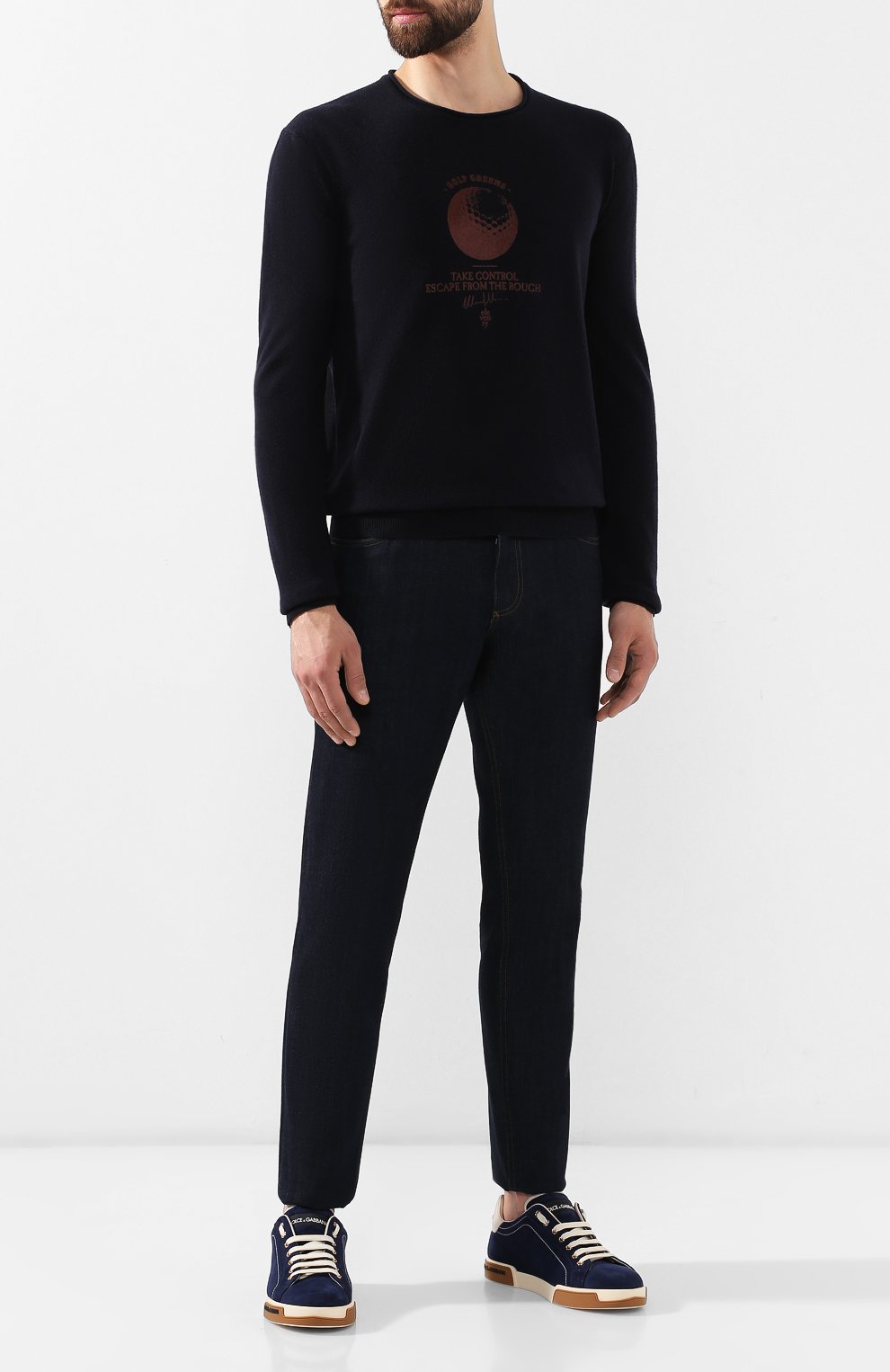 Шерстяной джемпер ELEVENTY PLATINUM синего цвета по цене 22500 руб., арт. 979MA0489 MAG28053, фото 2 Шерстяной джемпер ELEVENTY PLATINUM, арт. 979MA0489 MAG28053, фото 2