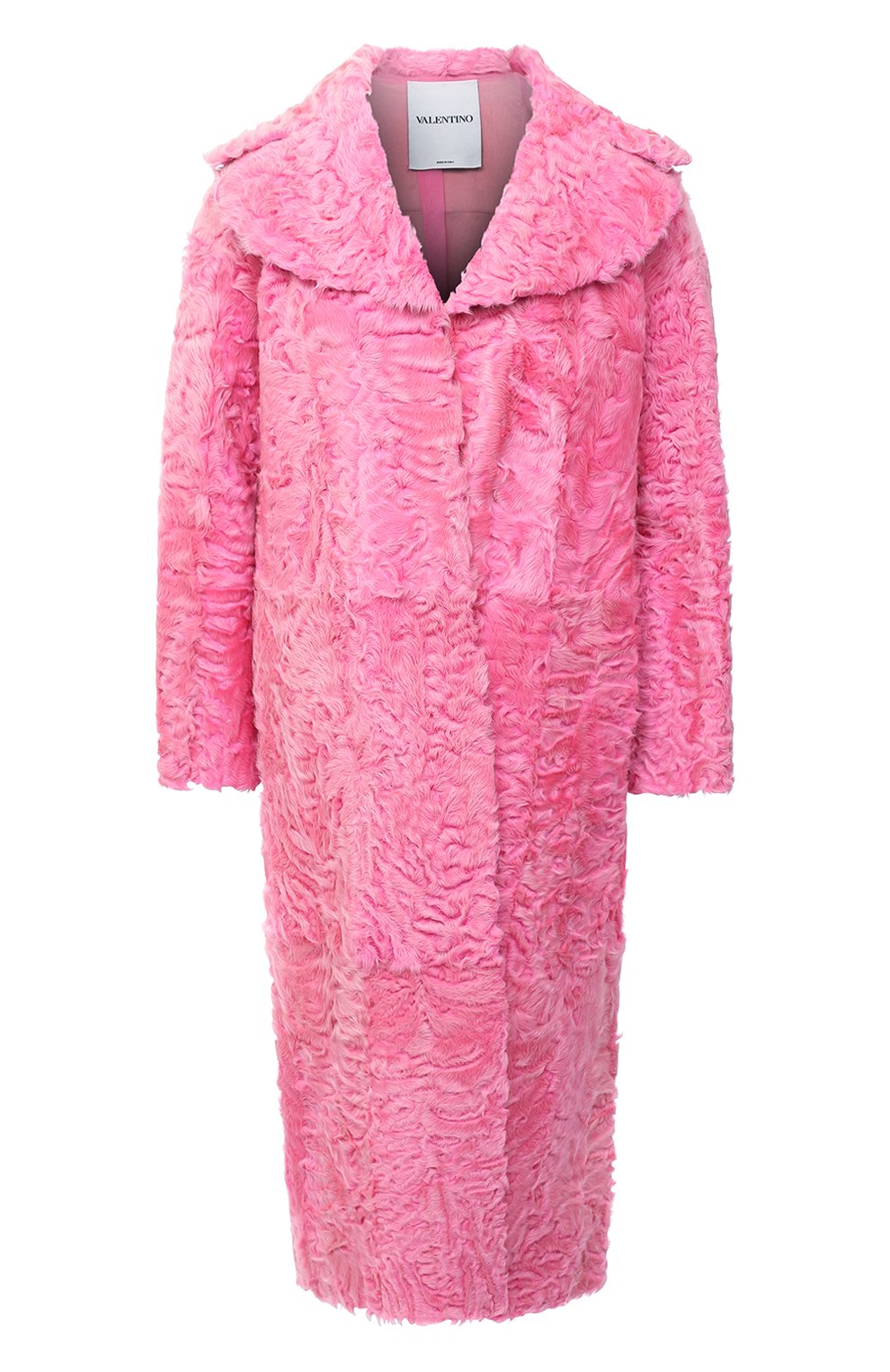 Шуба из меха ягненка VALENTINO, арт. PF3FA417/CAF, фото 1