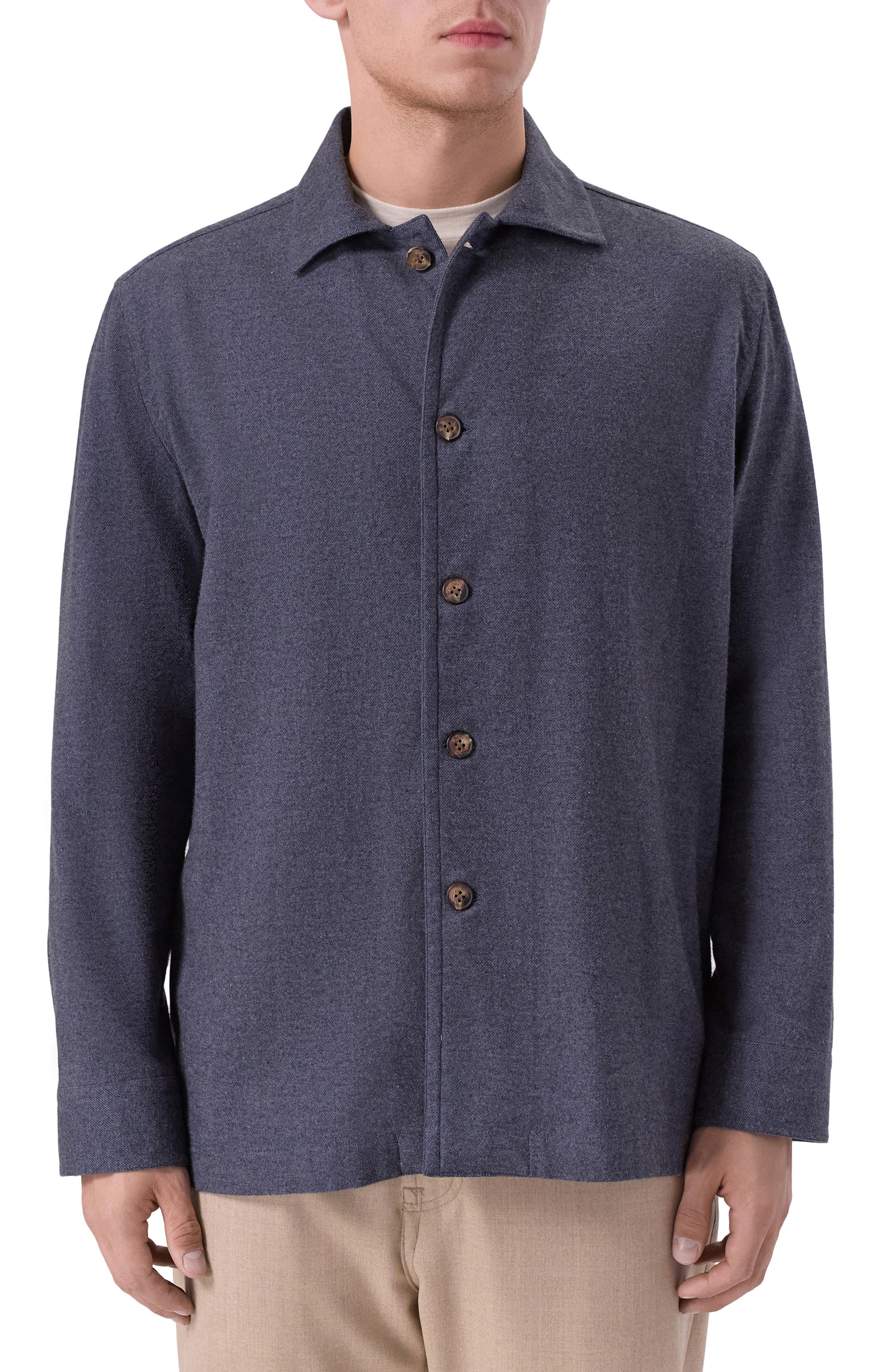 Хлопковая рубашка GIAMPAOLO, арт. GB24/TS43317, фото 3