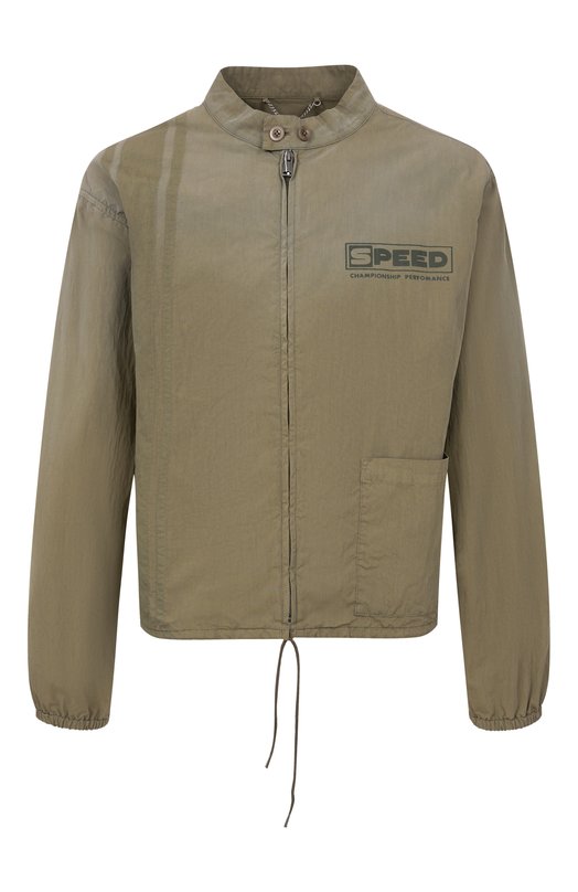 Хлопковая куртка Maison Margiela S50AM0651/M35046 Хаки S50AM0651/M35046