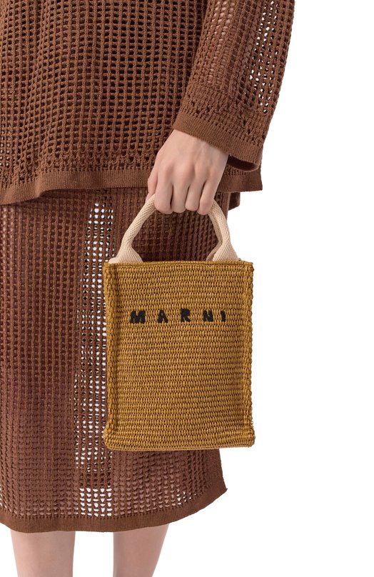 Сумка Basket mini Marni SHMP0145U0/P3860 Бежевый  SHMP0145U0/P3860 Фото 2