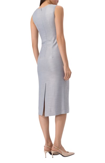 Платье из вискозы KITON, арт. D37338K0919B09, фото 4