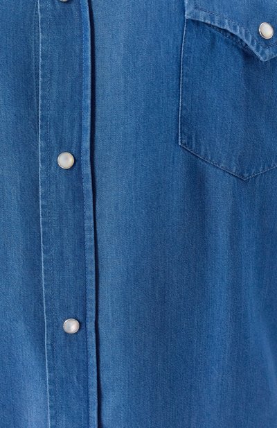 Джинсовая рубашка BRUNELLO CUCINELLI, арт. MH2564008W, фото 5