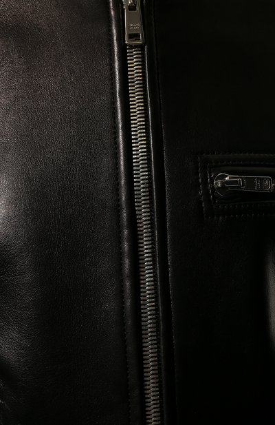 Кожаная куртка PRADA, арт. UPW290-GIS-F0002, фото 5