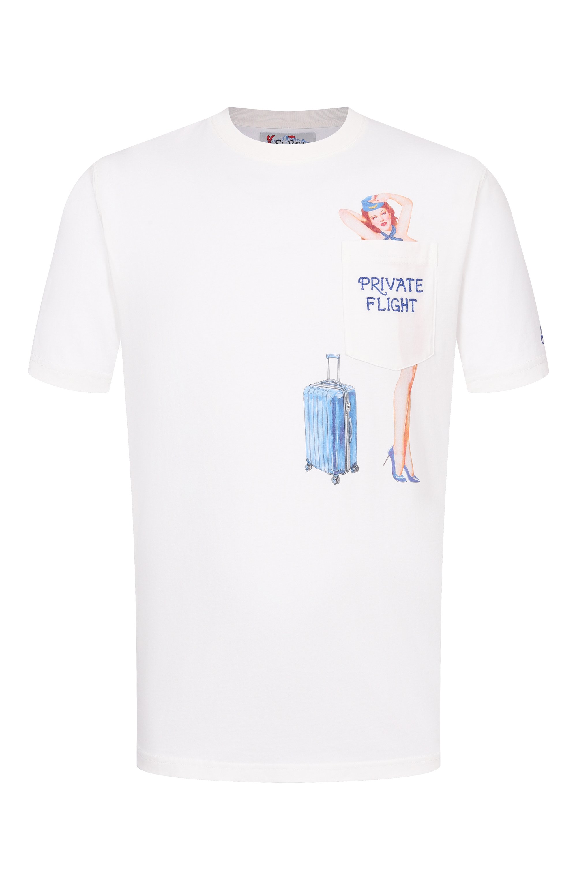 Хлопковая футболка MC2 SAINT BARTH, арт. C0NR0001-02655I/C0NN0R, фото 1