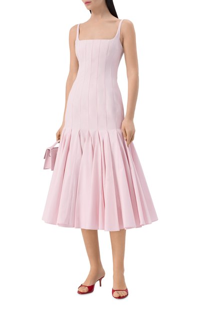 Женское хлопковое платье JACQUEMUS, арт. 25EDRW00231/AW00350