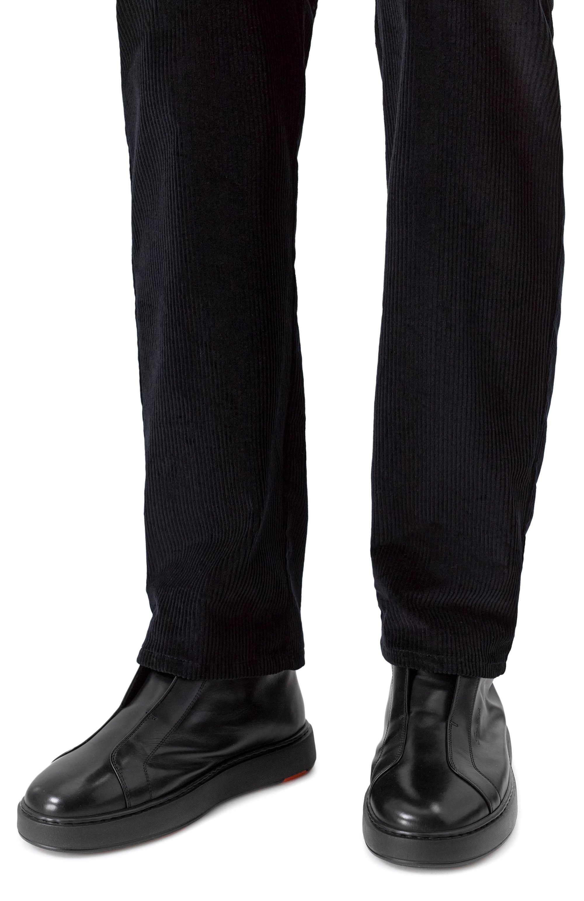 Кожаные кеды cleanic SANTONI, арт. MBCG22105NEAP0IL, фото 3