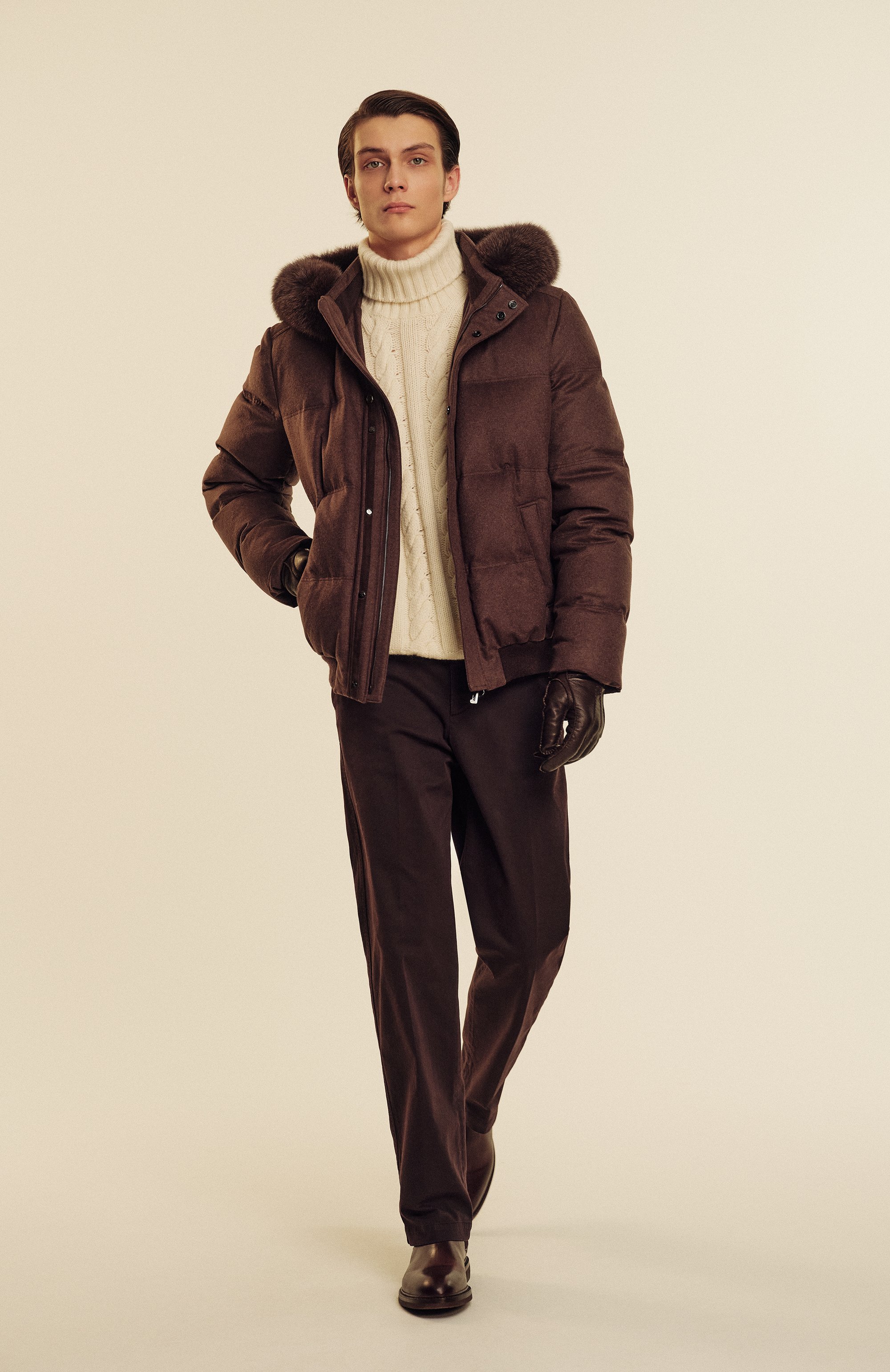 Хлопковые брюки CORNELIANI, арт. 944ED2-9420133, фото 6