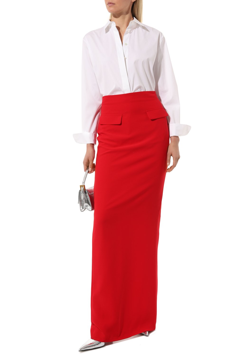 Хлопковая рубашка THEORY белого цвета по цене 25900 руб., арт. M0104538, фото 2 Хлопковая рубашка THEORY, арт. M0104538, фото 2