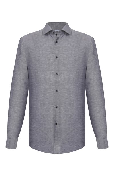 Рубашка изо льна и лиоцелла BOSS, арт. 50562110, фото 1