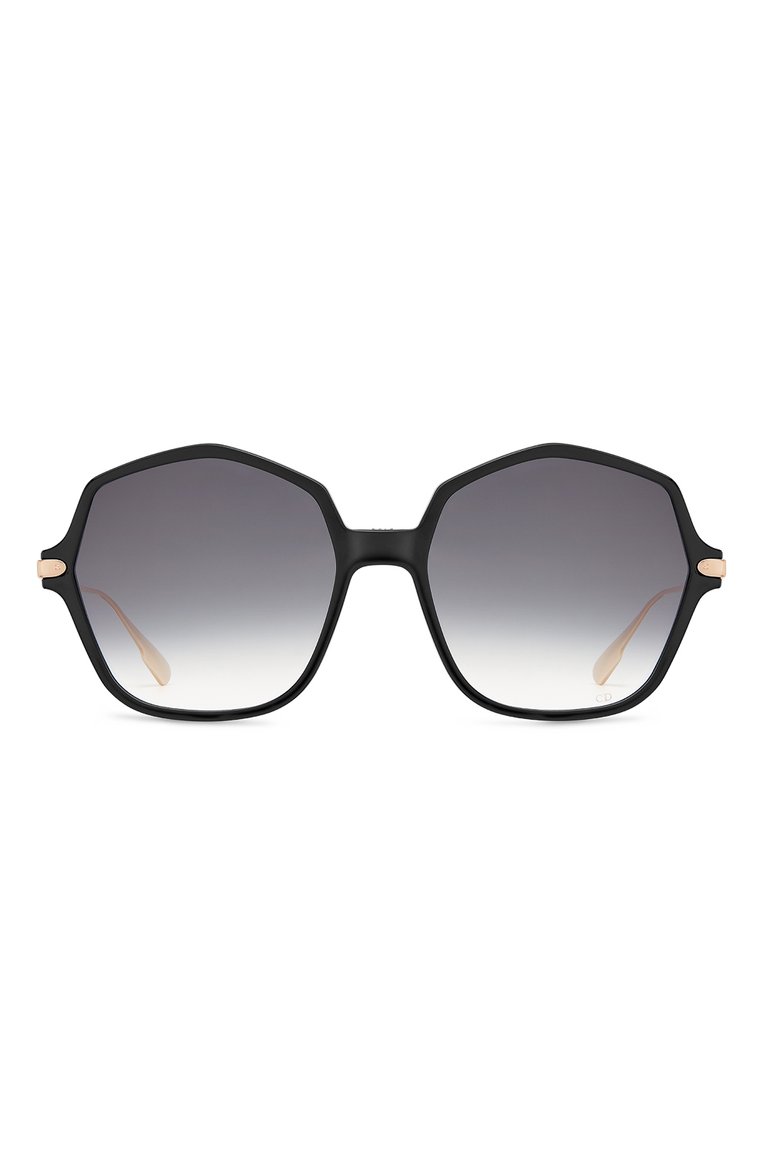 Женские солнцезащитные очки DIOR EYEWEAR черного цвета, арт. LINK22M29O | Фото 1 (Тип очков: С/з; Региональные ограничения белый список (Axapta Mercury): RU, Не проставлено; Нос: Не проставлено; Оптика Гендер: оптика-женское)