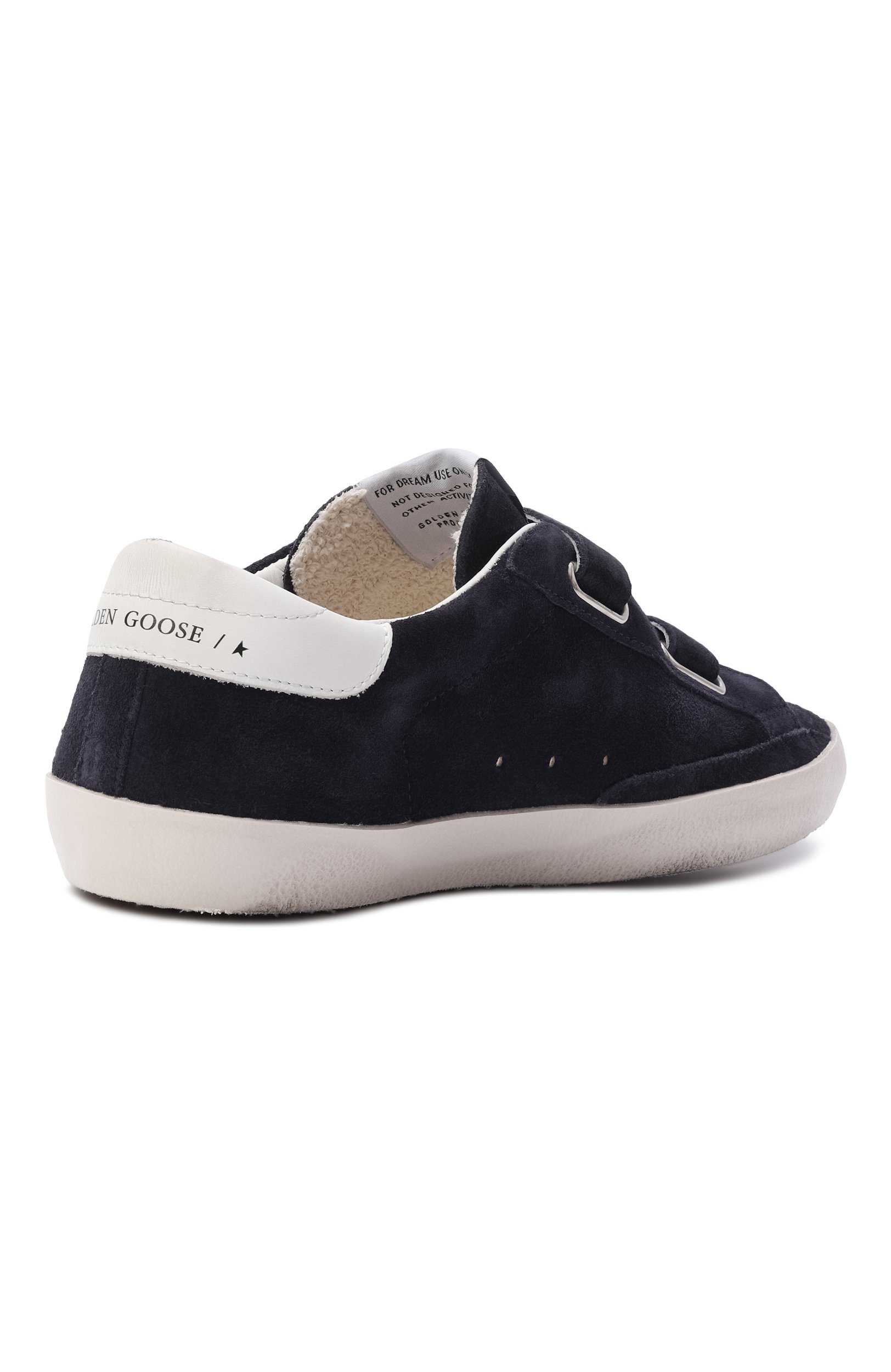 Замшевые кеды old school GOLDEN GOOSE DELUXE BRAND, арт. GTF00111.F008034, фото 3