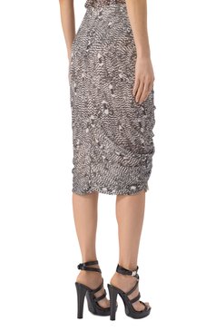 Юбка из вискозы и шелка ISABEL MARANT, арт. 25PJU0319FA/C1J06I, фото 4