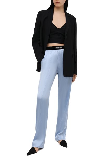 Шелковые брюки TOM FORD, арт. PAW397-FAX832, фото 2