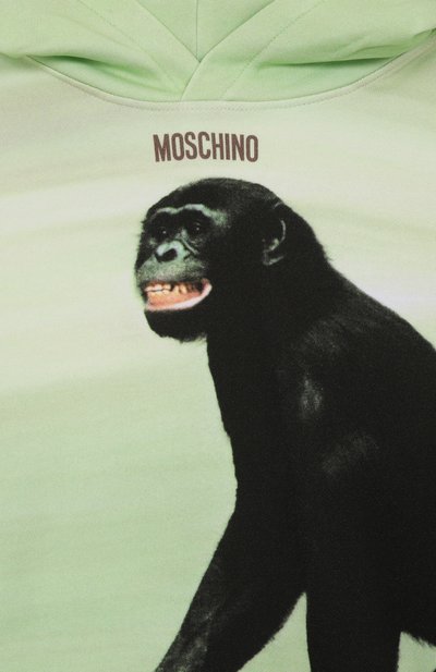 Хлопковое худи MOSCHINO, арт. HUF08Y/LCA52/10-14, фото 3