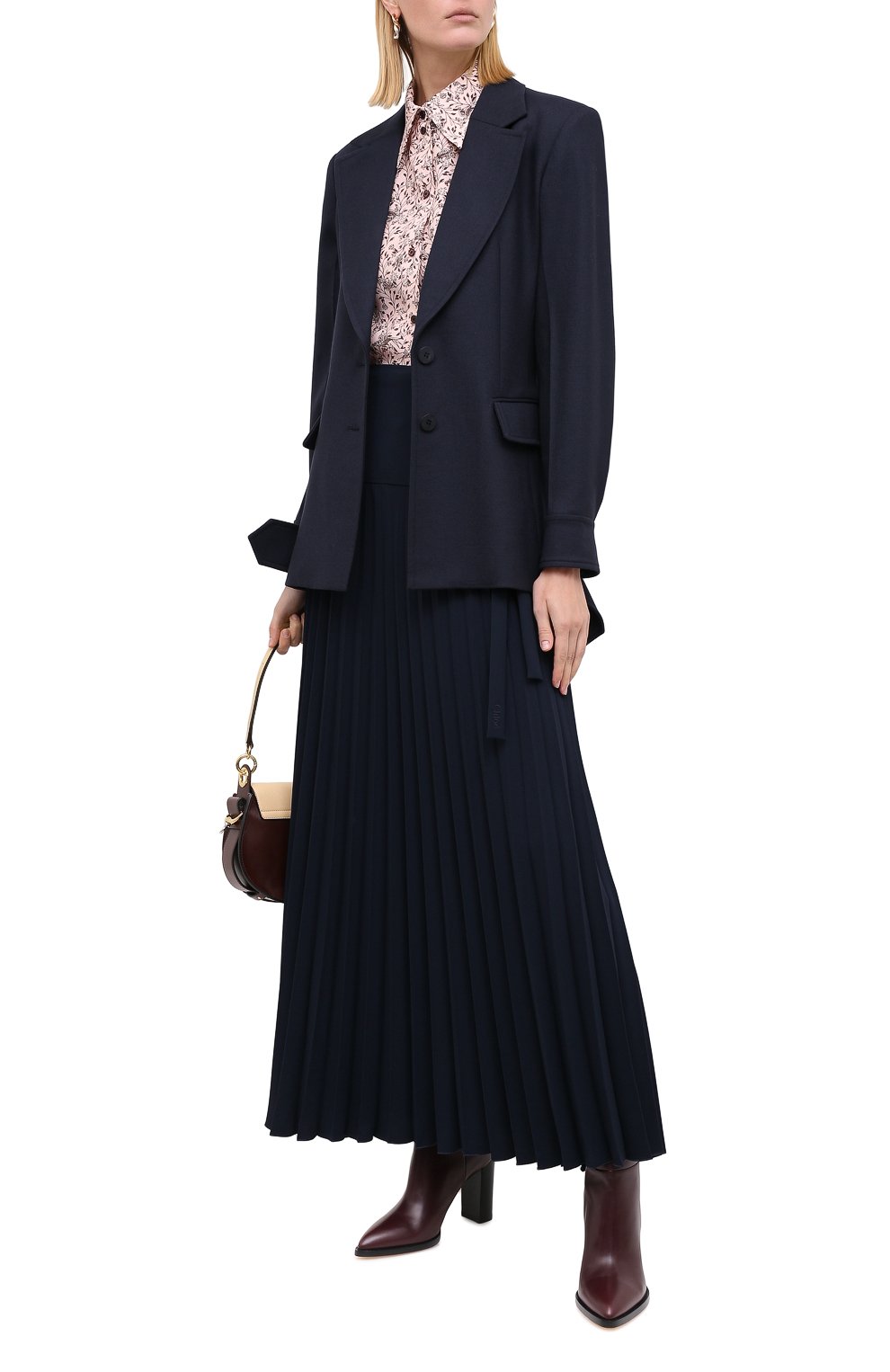 Плиссированная юбка CHLOÉ, арт. CHC20AJU47137, фото 3