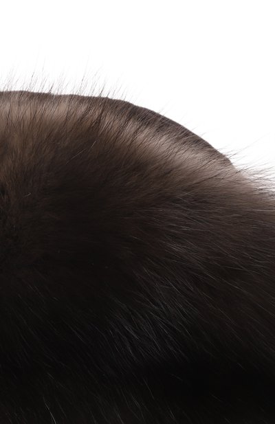 Меховая шапка из норки и собол�я VICTORIA KUSENKOVA, арт. 060213583080, фото 3