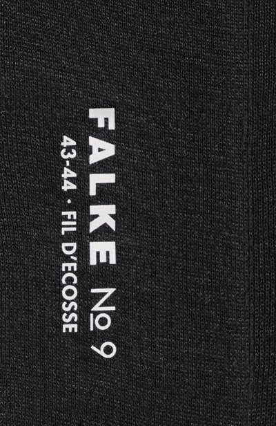 Хлопковые гольфы FALKE темно-серого цвета по цене 6180 руб., арт. 15651, фото 2 Хлопковые гольфы FALKE, арт. 15651, фото 2