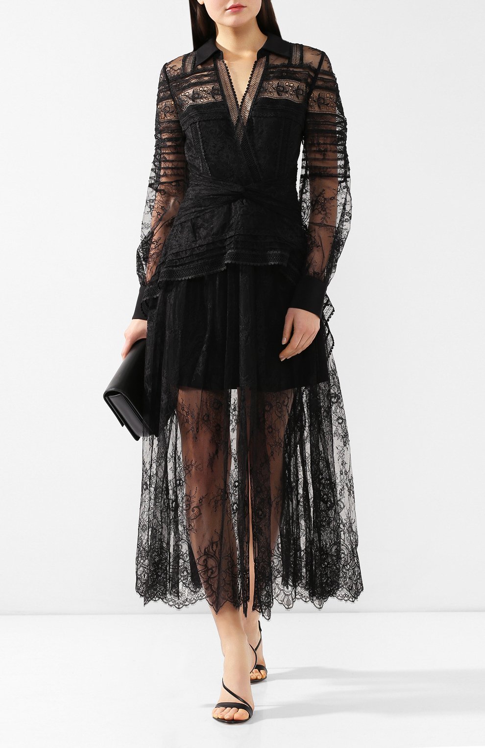 Кружевное платье SELF-PORTRAIT, арт. SP21-011L, фото 2