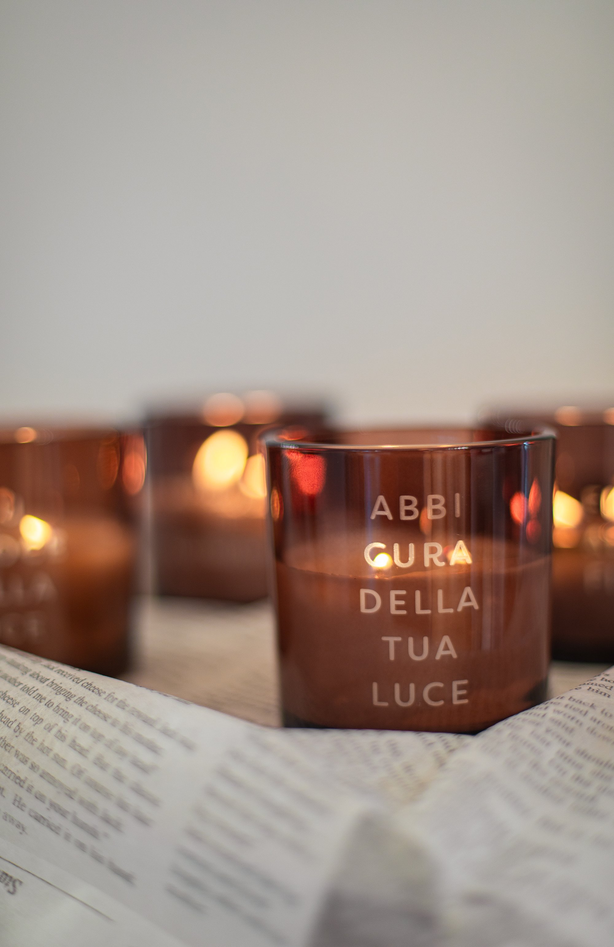 Свеча abbi cura della tua luce (350g) PERNICI, арт. 8001962090964, фото 3