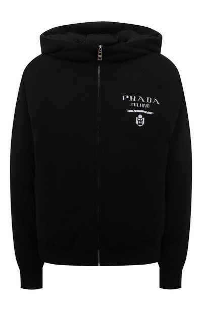 Женский пуховый бомбер PRADA, арт. P25I95-10J4-F0002-212