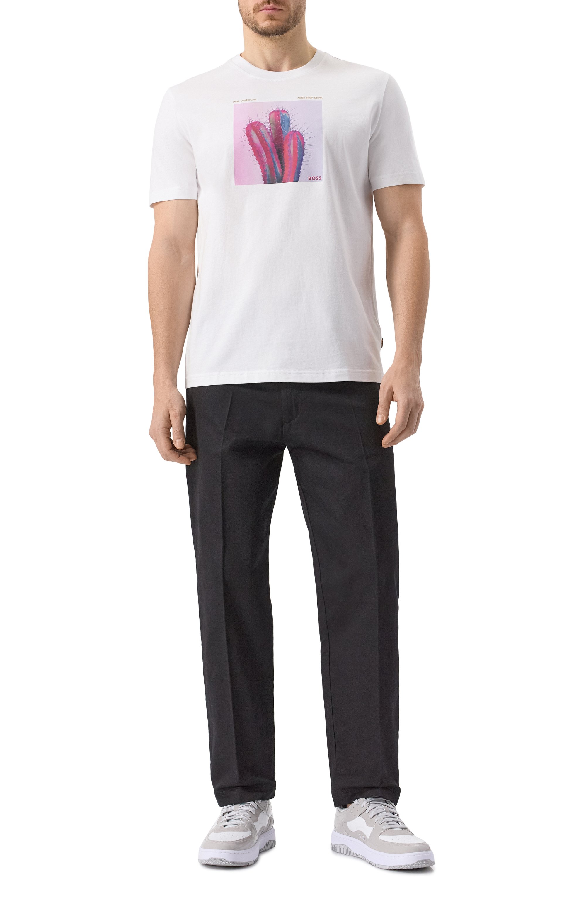 Кеды kilian из экокожи HUGO, арт. 50535857, фото 2