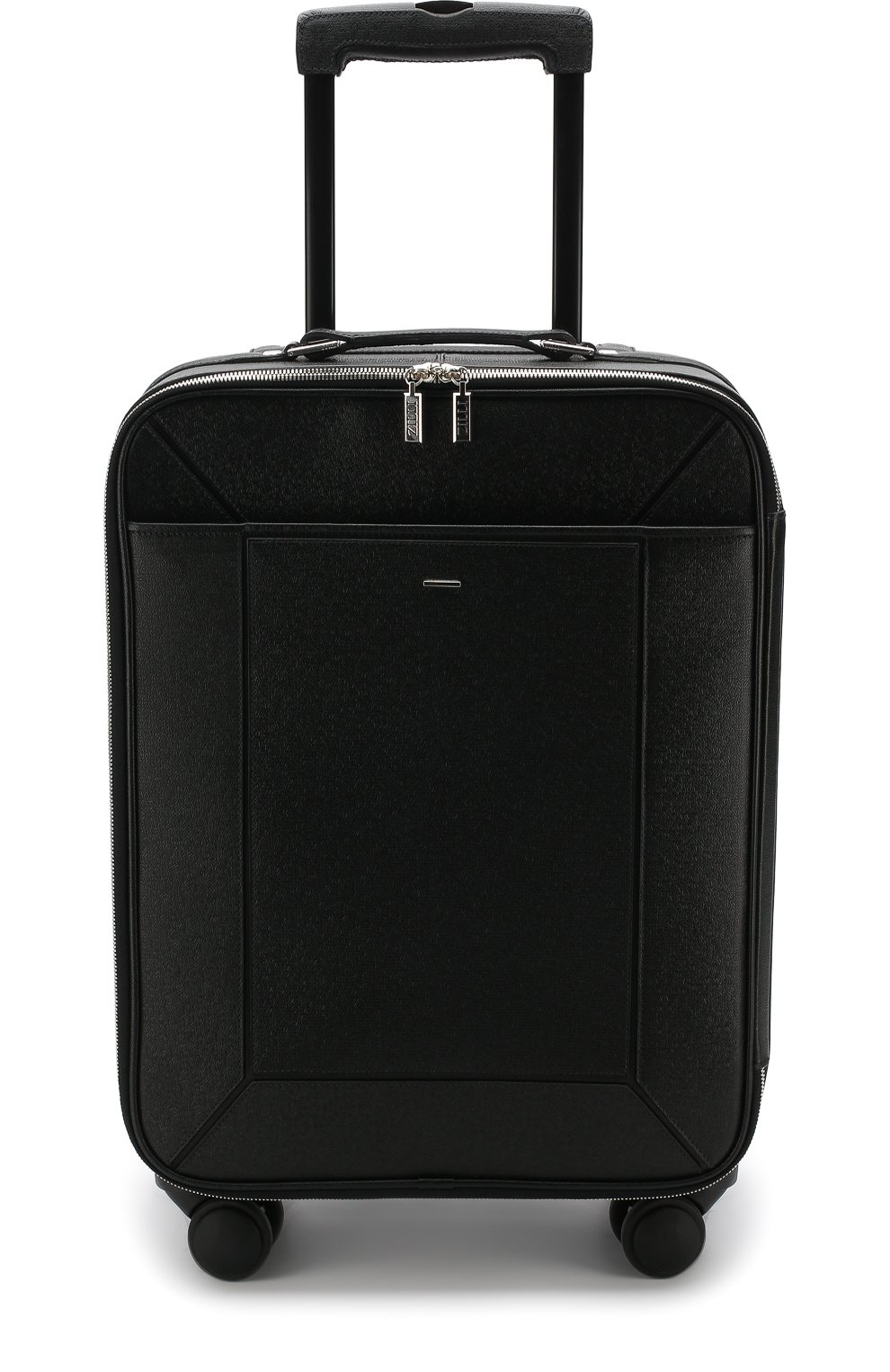 Кожаный дорожный чемодан на колесиках ZILLI, арт. JZBW02-01918/0000, фото 4