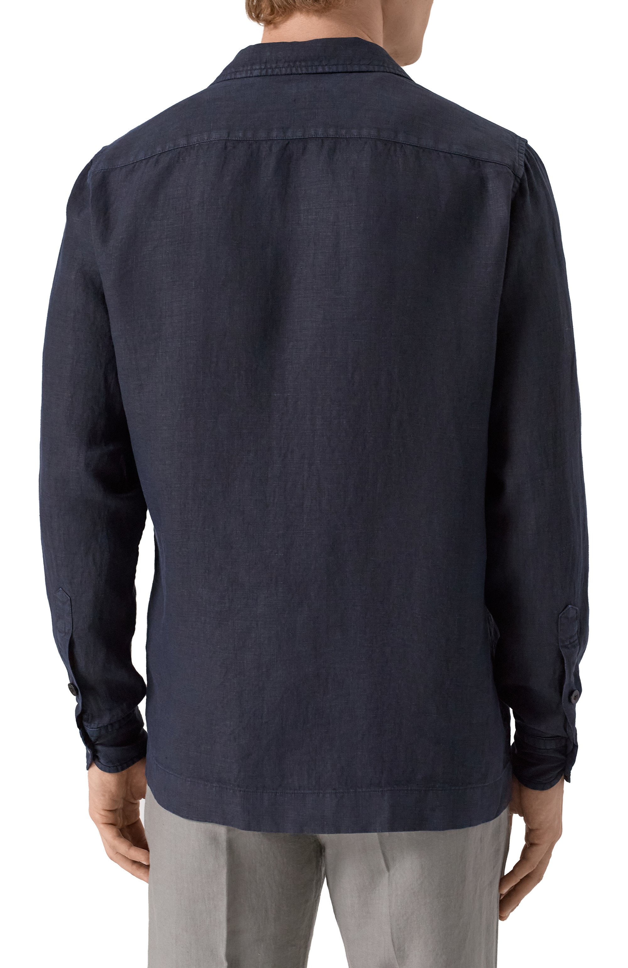 Льняная рубашка BOGLIOLI, арт. 60200Q/SB5752, фото 4