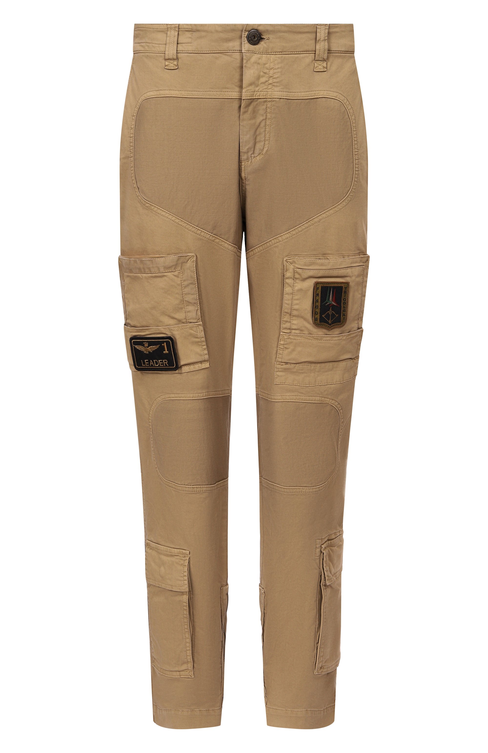 Хлопковые брюки-карго AERONAUTICA MILITARE, арт. PA1387UCT01493, фото 1