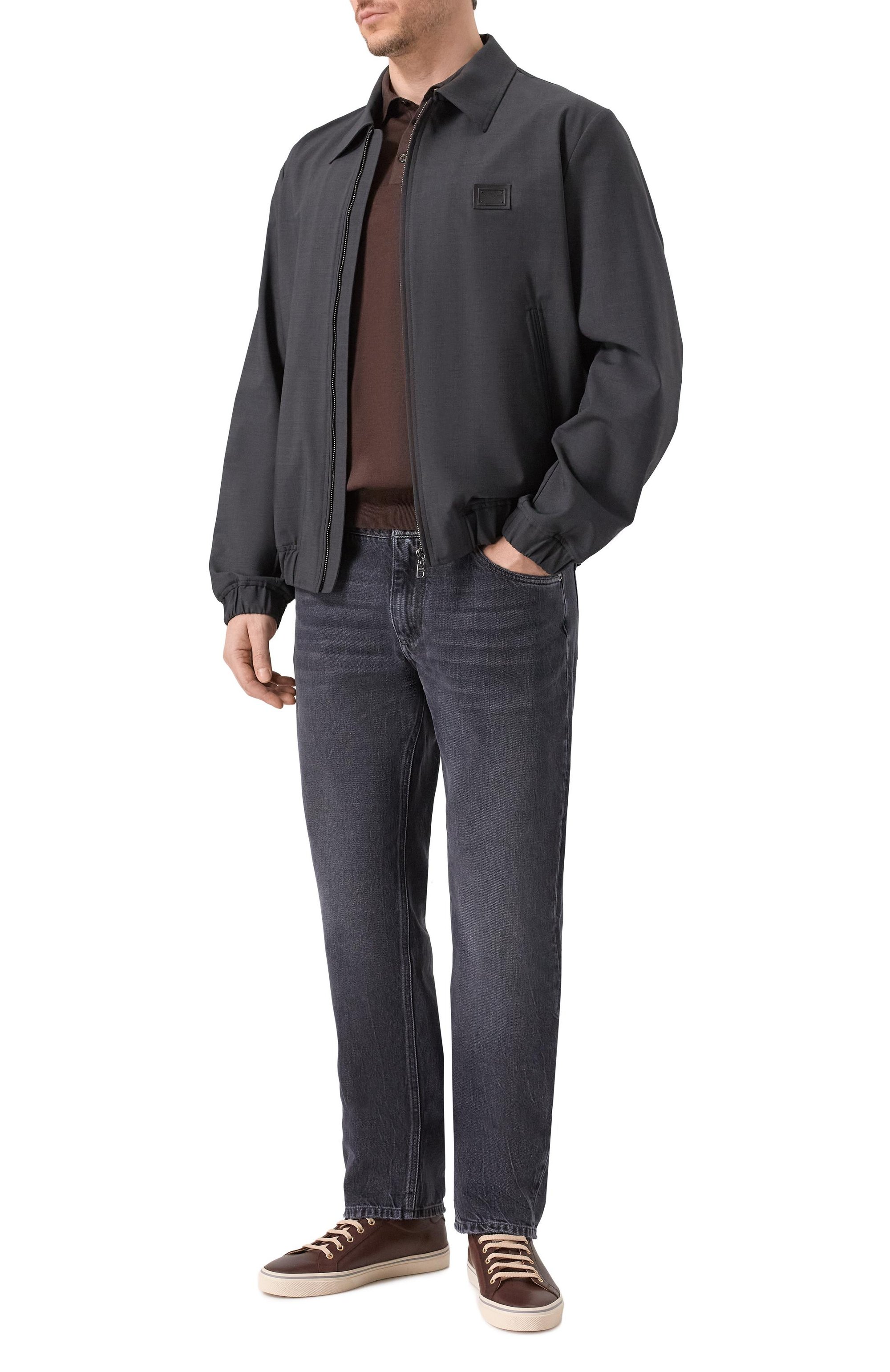 Поло из шелка и хлопка MVST, арт. M26.CSM.K424/50% C0TT0N 50% SILK, фото 2