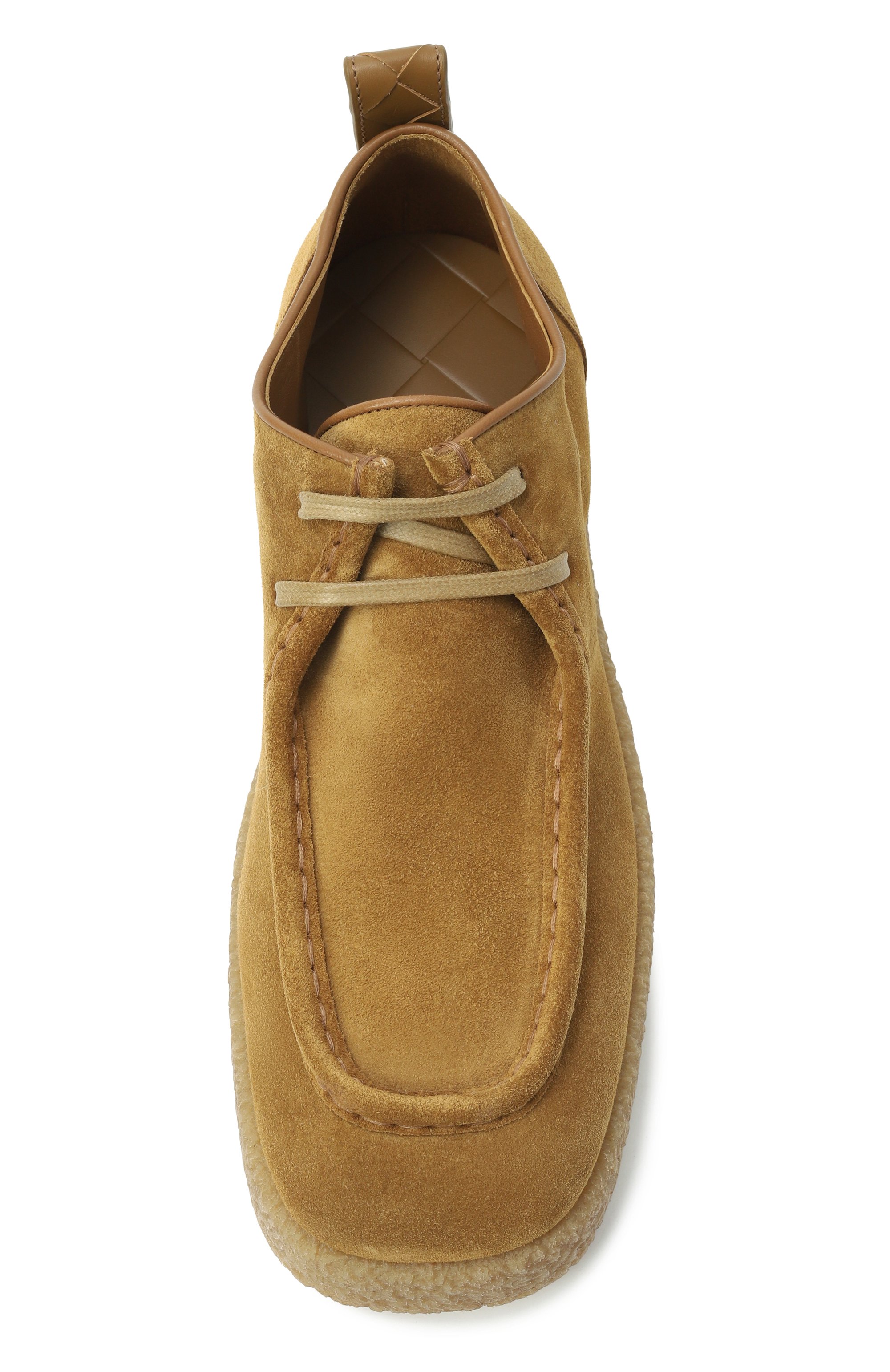 Замшевые ботинки torino BOTTEGA VENETA светло-коричневого цвета по цене 122000 руб., арт. 806448/V4QN0, фото 6 Замшевые ботинки torino BOTTEGA VENETA, арт. 806448/V4QN0, фото 6