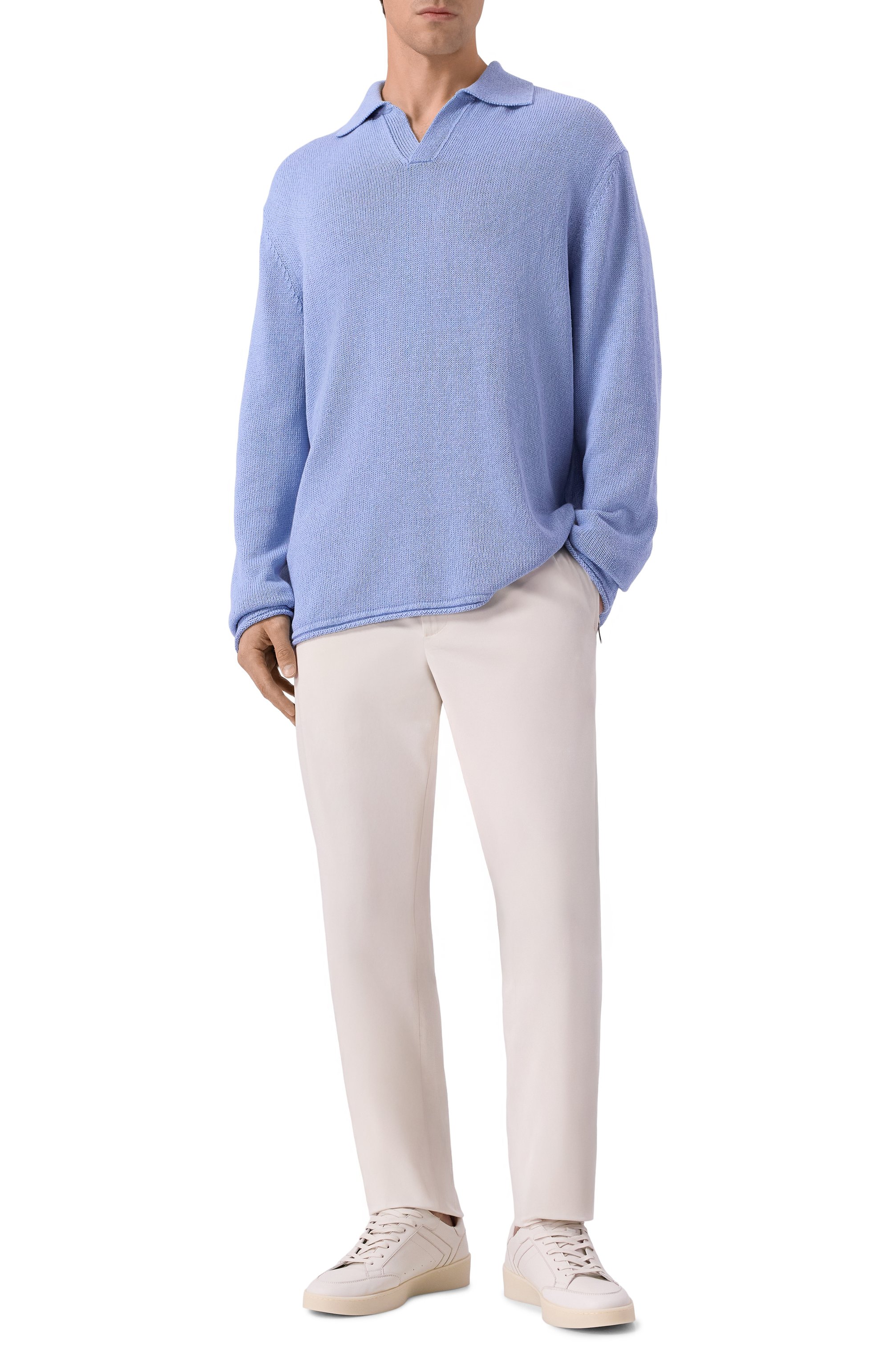 Поло из шелка и льна MVST, арт. A015/7660, фото 2