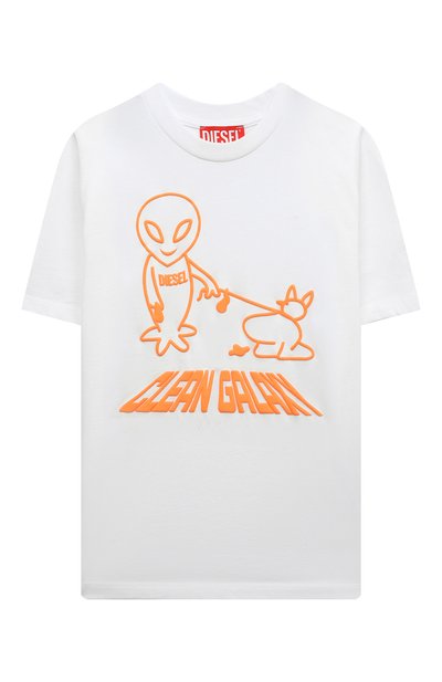 Хлопковая футболка DIESEL, арт. J00842-0HAYU, фото 1