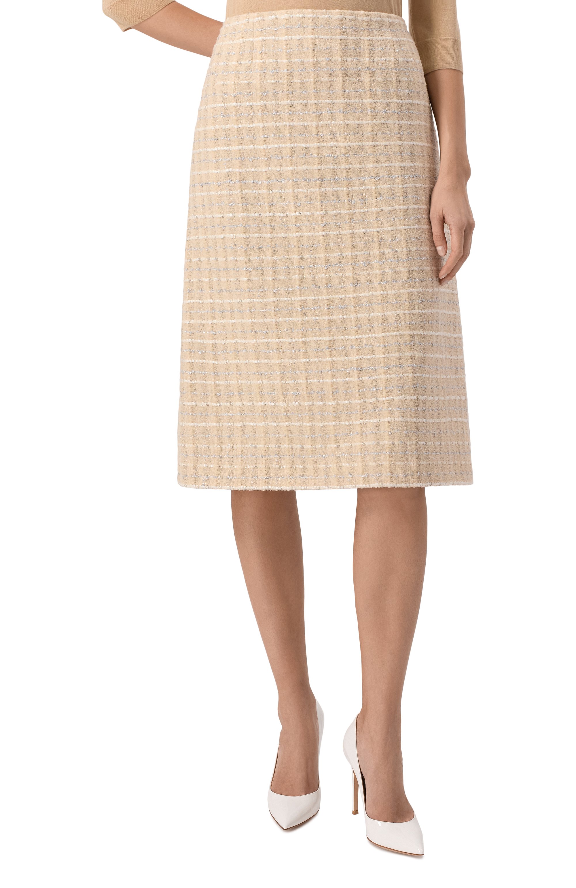 Твидовая юбка MVST, арт. 25E/X2P/0/C131/3056, фото 3