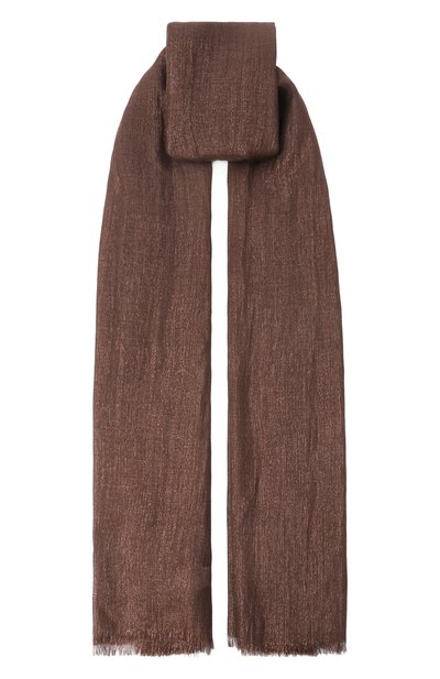 Женская палантин из кашемира и шелка BRUNELLO CUCINELLI, арт. MSCDAR097P