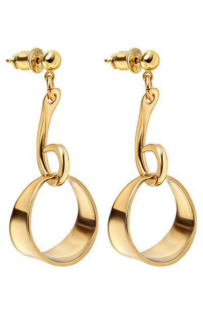 Серьги TOHUM, арт. THM NM CL EA 05 SS/GP/G0LD/M, фото 3