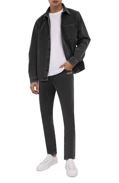 Джинсовая рубашка OFF-WHITE, арт. 0MYD027F21DEN002, фото 2