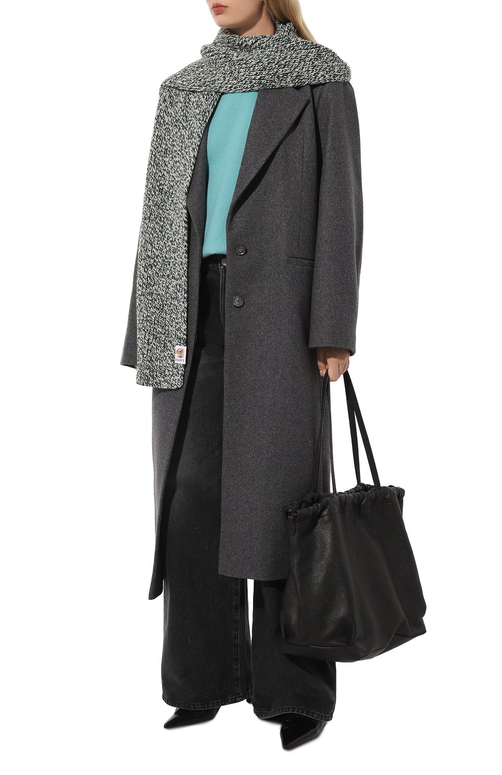 Шерстяной шарф LANVIN, арт. 6L4018/U7182, фото 2