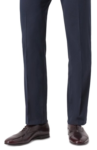 Кожаные оксфорды W.GIBBS, арт. 0801045/C0RTINA, фото 3