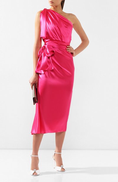 Шелковое платье DOLCE & GABBANA, арт. F6H8QT/FU1AU, фото 2