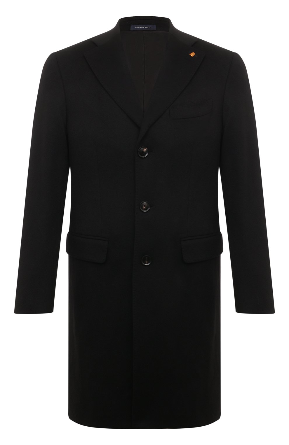 Кашемировое пальто SARTORIA LATORRE черного цвета по цене 184500 руб., арт. A0STA/UG074X, фото 1 Кашемировое пальто SARTORIA LATORRE, арт. A0STA/UG074X, фото 1