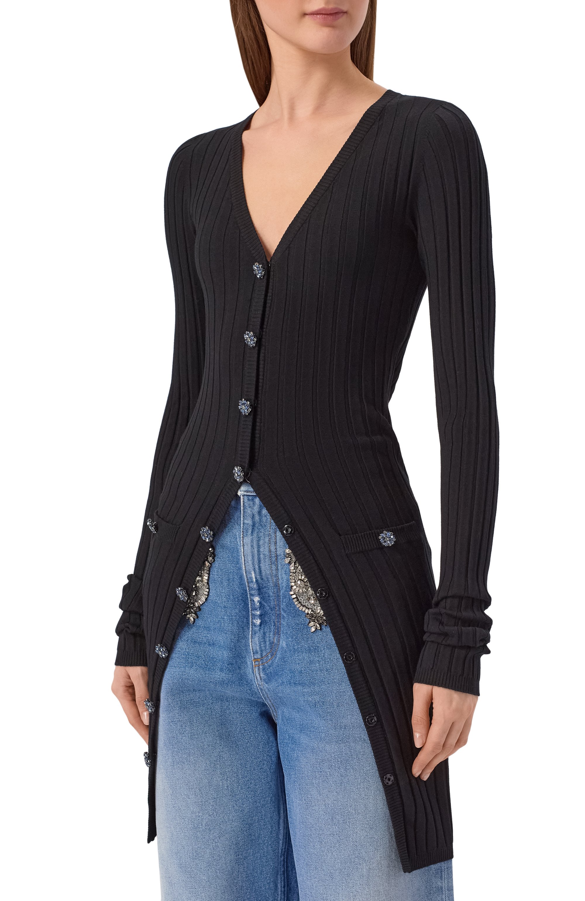 Кардиган из вискозы DOLCE & GABBANA, арт. FXVDGZ/JFMIB, фото 3