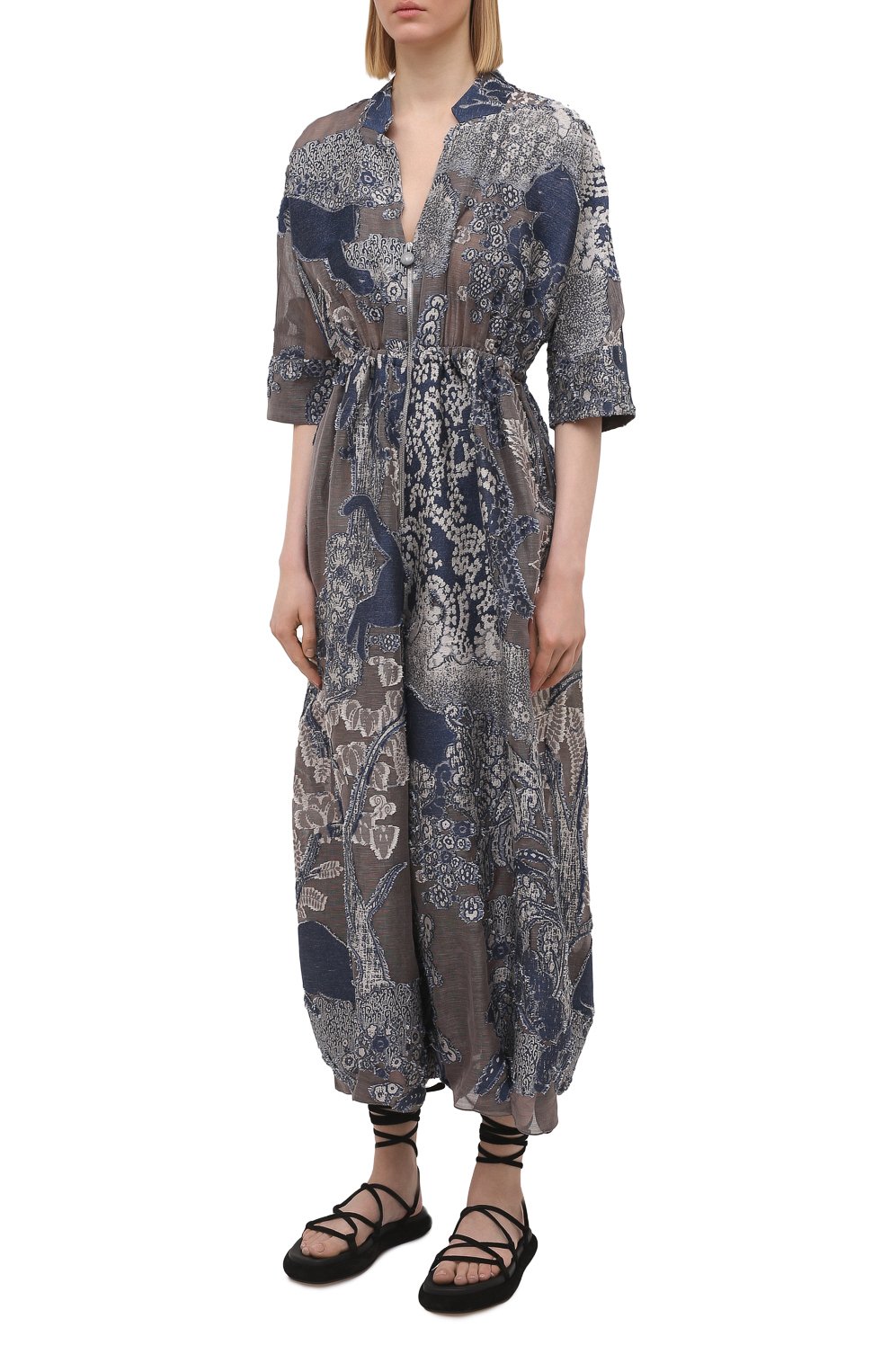 Хлопковый комбинезон GIORGIO ARMANI, арт. 1SHVD012/T029Q, фото 3