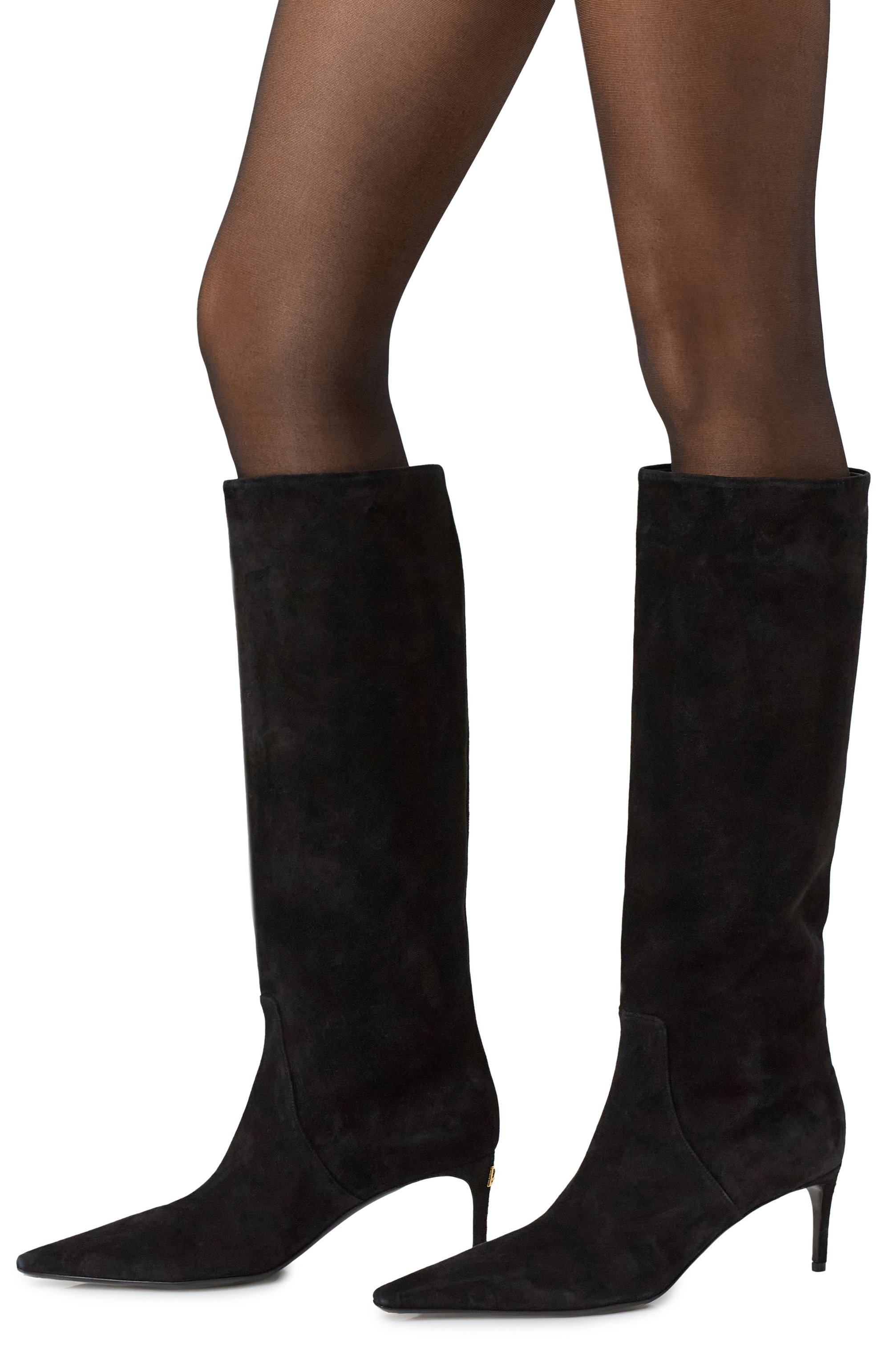 Замшевые сапоги mun 60 DOLCE & GABBANA, арт. CU1139/A6807, фото 3