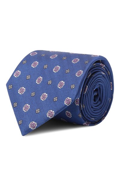 Мужской шелковый галстук CANALI, арт. 18/HJ04569