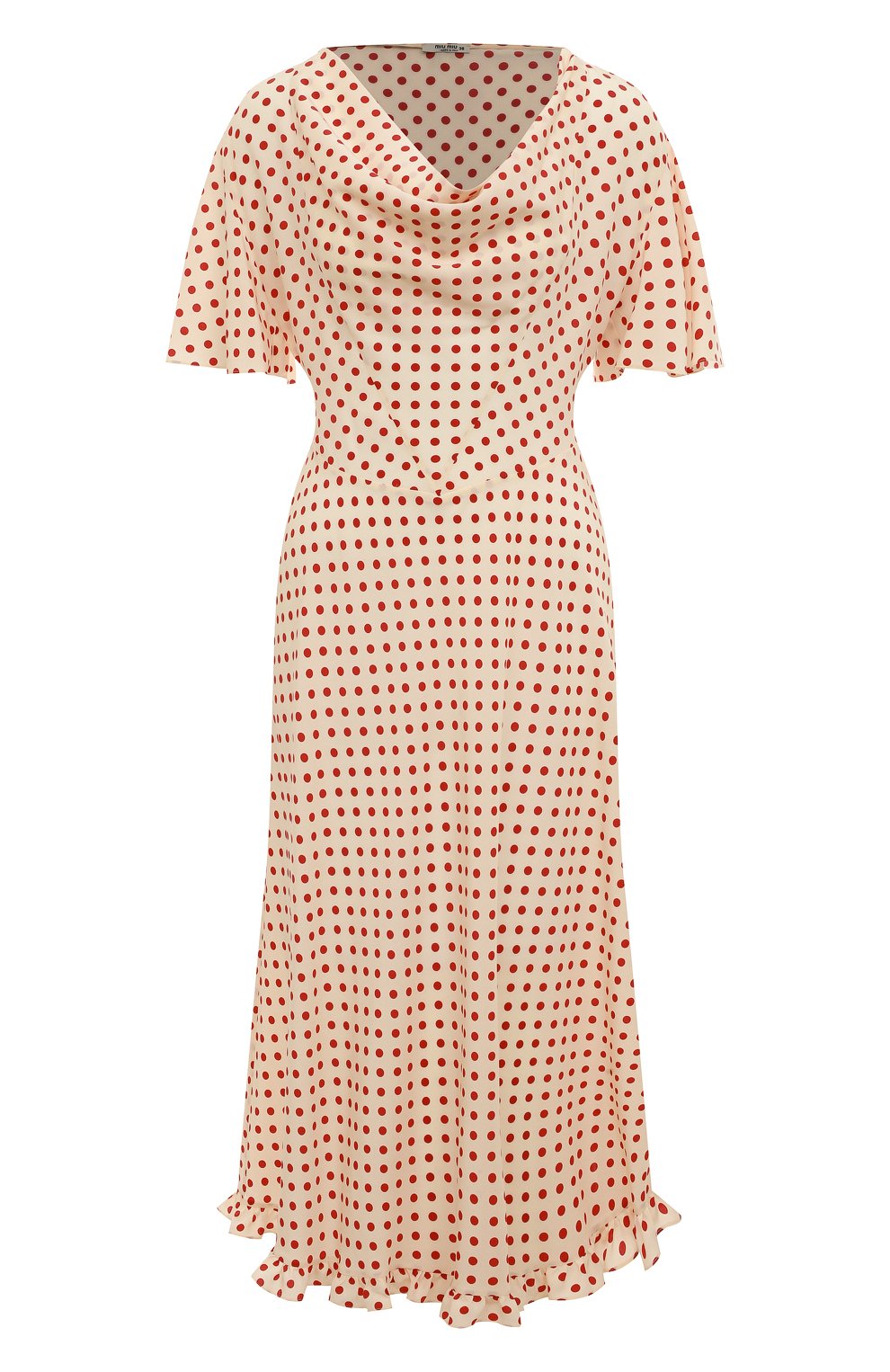 Шелковое платье MIU MIU, арт. MF4507-10MB-F059I, фото 1